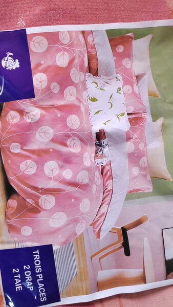 Parure de Lit Double en Coton