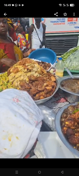 Plat Africain de Rue