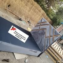 custom made bed with a high base