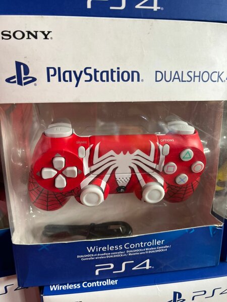 Manette PS4 Dualshock Spider-Man