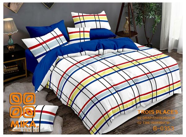 Parures de lit colorées MIKA