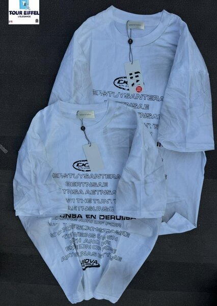 T-shirt en coton unisexe imprimé