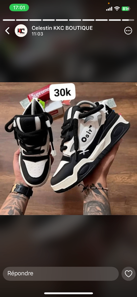 Chaussures mixtes homme et fem