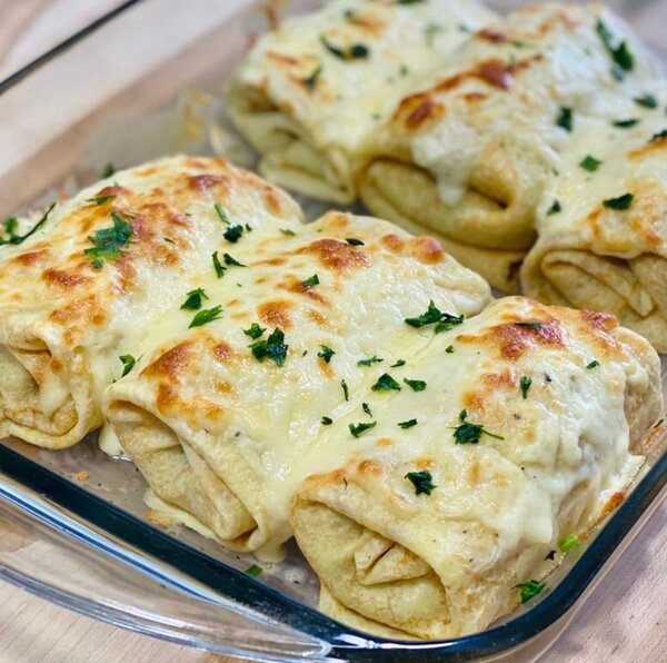 Délicieuses Enchiladas au Fromage