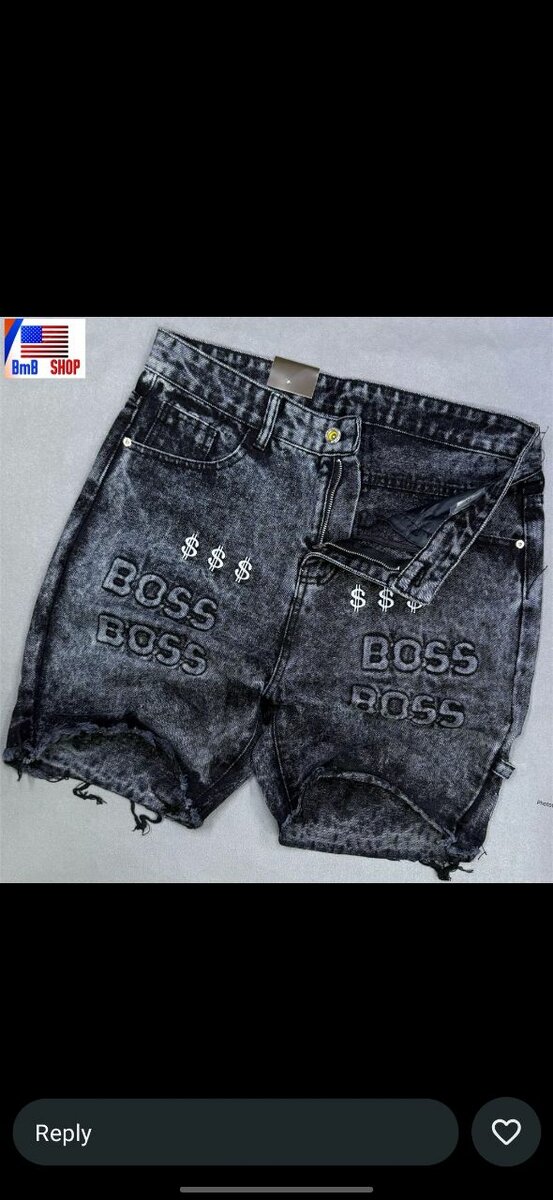 Stylish Men's Denim Shorts