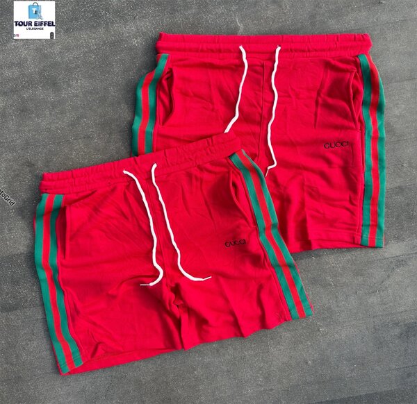 Shorts de sport rouges