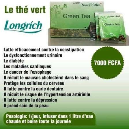 Thé Vert Longrich Détoxifiant