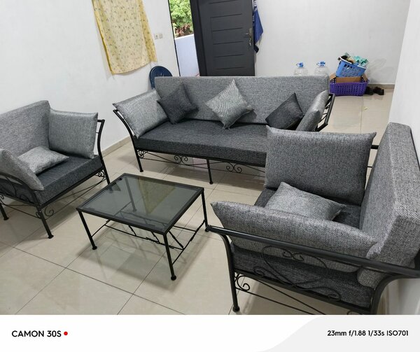 Fauteuil en fer forgé