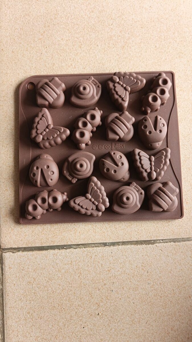 Moules en silicone chocolat