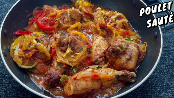 Poulet entier Sauté