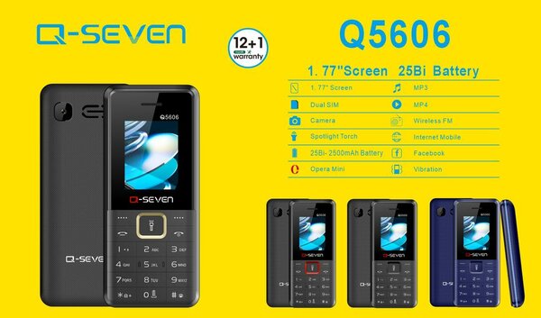 Téléphone Q-Seven Q5606 Dual SIM