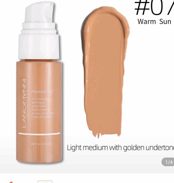 Fond de Teint Liquide Doré