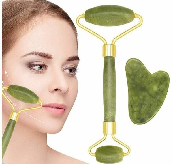 Rouleau de Jade Visage Relaxant