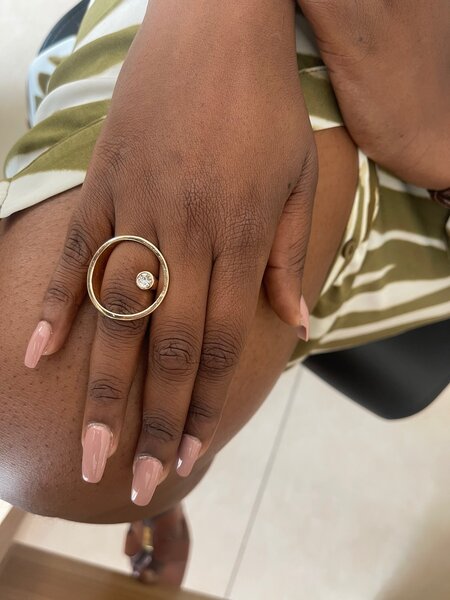 Bague cercle