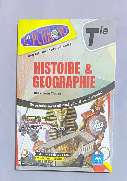 Topchrono histoire géographie