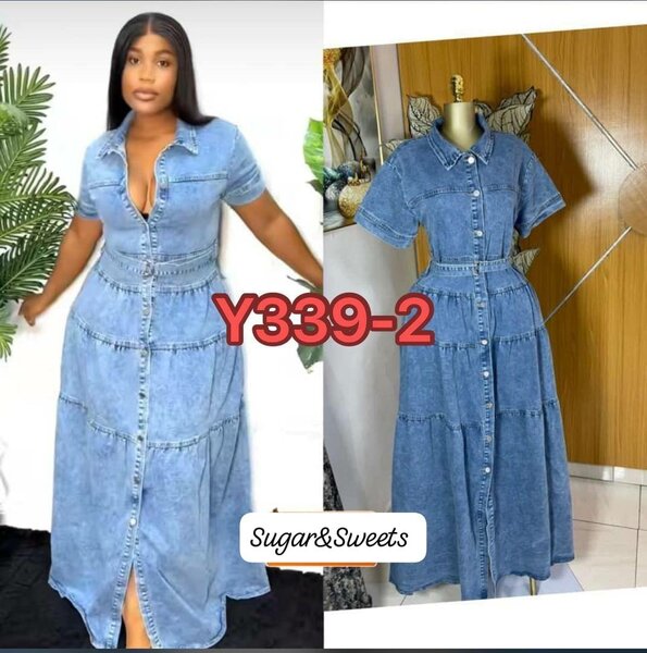 Robe en jean élégante