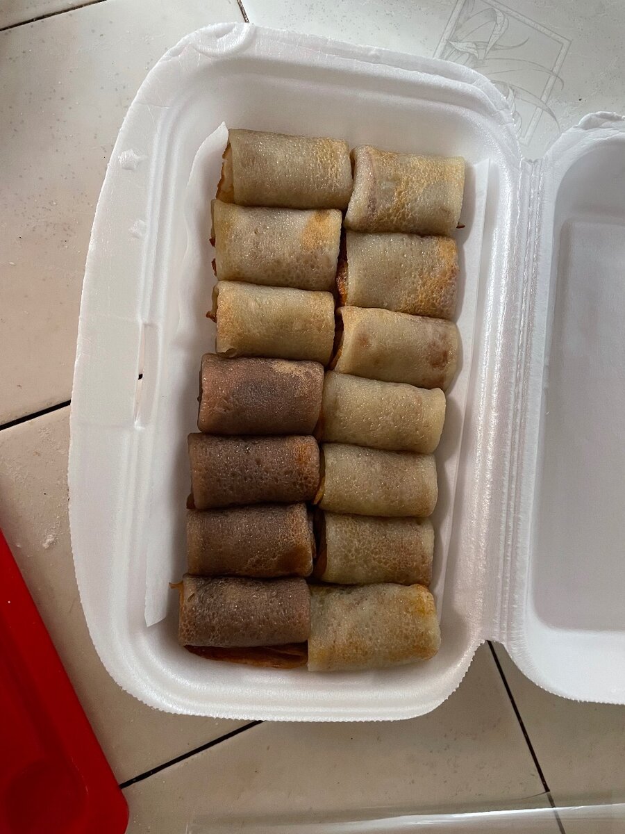 Crêpes nature-chocolat