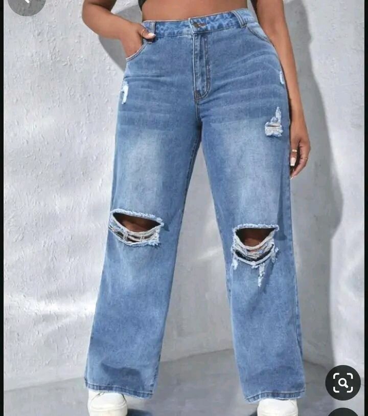 Ladies baggy jeans