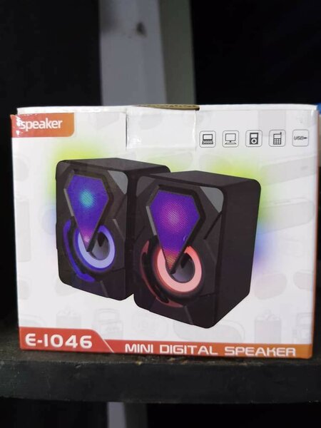 Enceintes USB LED colorées