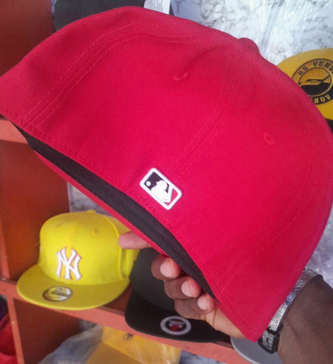 Casquette MLB Rouge Snapback