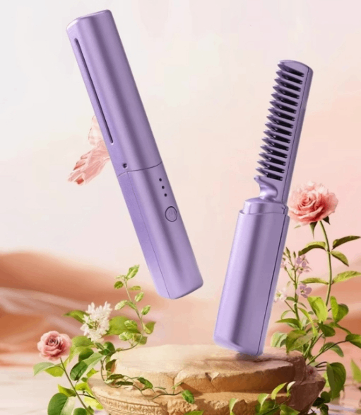 Peigne Chauffant Céramique Portatif