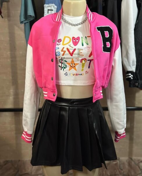 Ladies hoodies top and siket