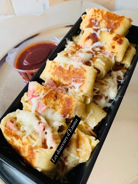 Crêpes salées jambon béchamel