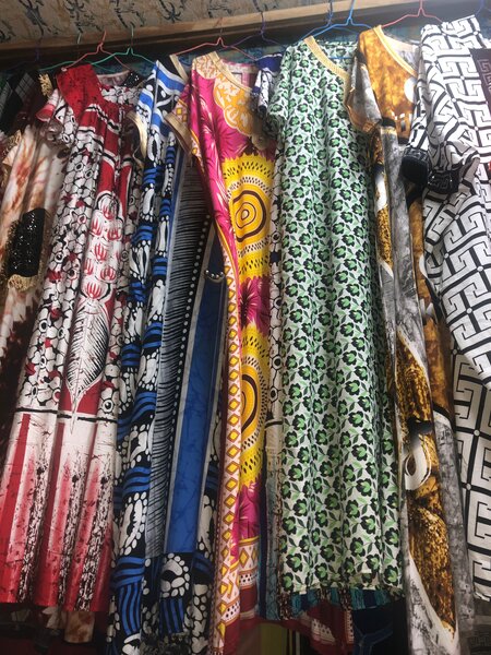 Robes longues colorées