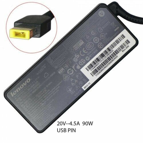 CHARGEUR LENOVO 90W 20V 4.5A USB 155.20 x 75.40 x 31.10mm