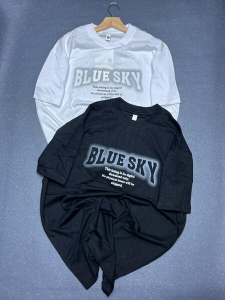 T-shirt "Blue Sky" unisexe