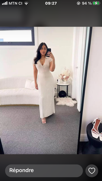 Robe longue élégante pour femme