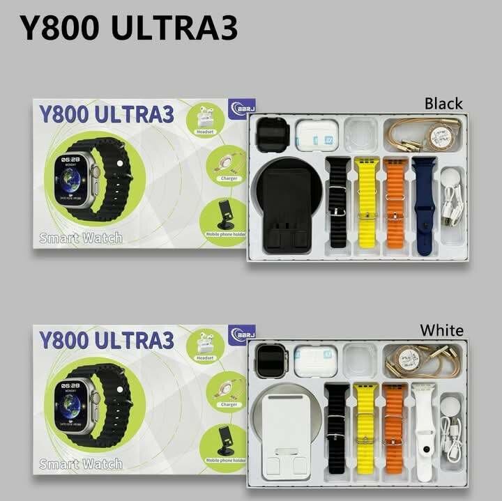 Y800 Ultra 3 10 in 1 Smart Watch