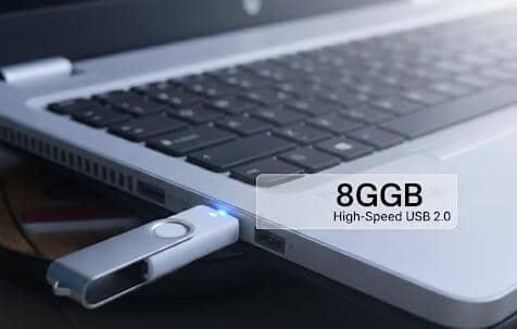 Clé USB 8 Go Pivotante