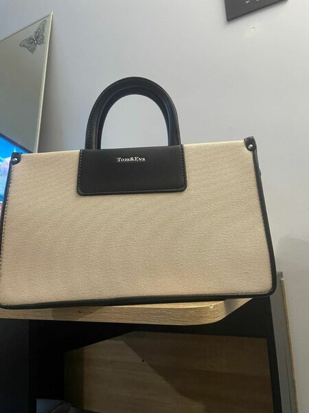 Sac à main bicolore Tom & Eva