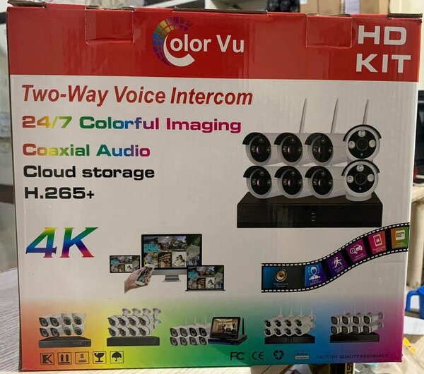 Kit de surveillance Color Vu 4K