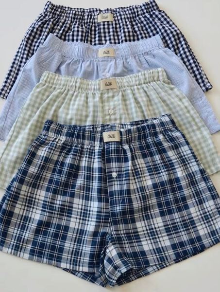 Boxers Homme à Carreaux