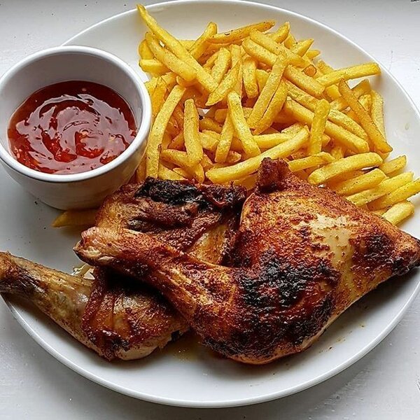 Poulet+Frites(Grande portion)