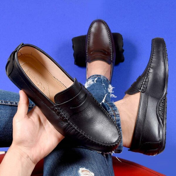 Mocassins en cuir élégants pour hommes