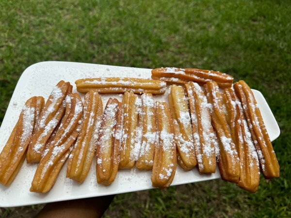 Délicieux churros sucrés