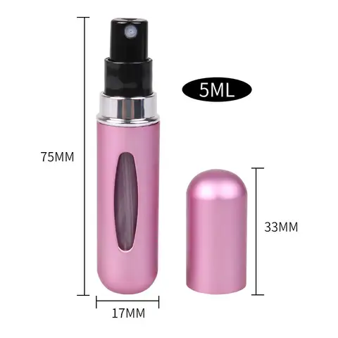 Tube de parfum rechargeable