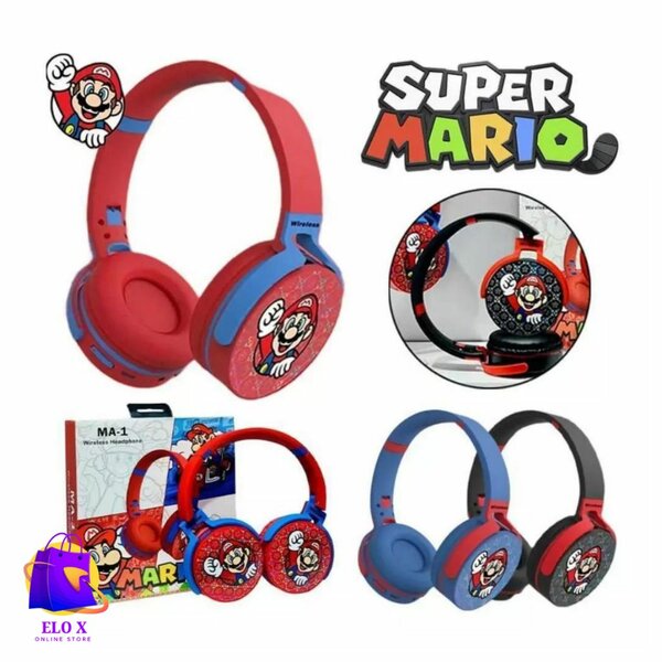 Casque bluetooth super Mario