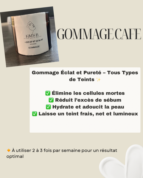 Gommage Visage Café
