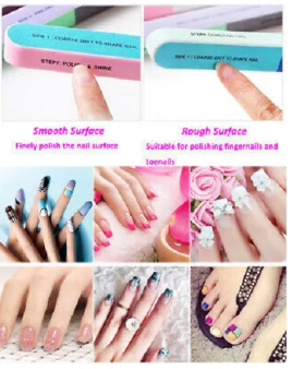 Nail Buffer 7-sided / Pedicure Manicure / Nail Filer / Nail Shiner
