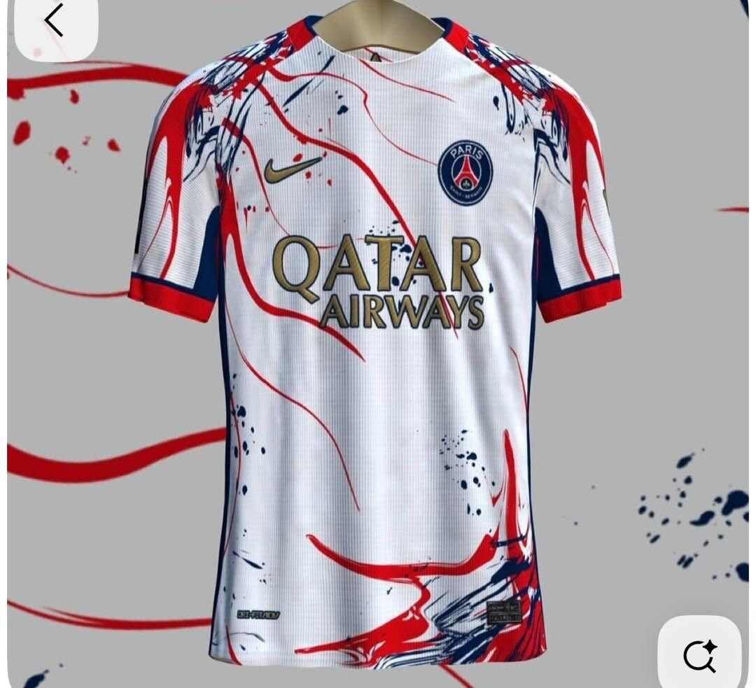 Maillot de football moderne