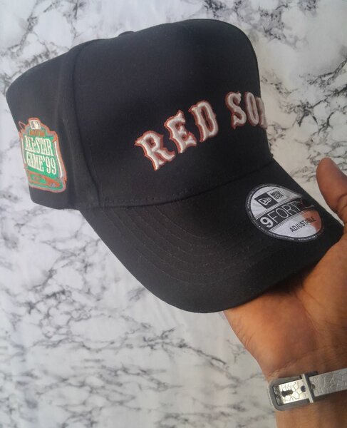 Casquette noire "Red Sox"