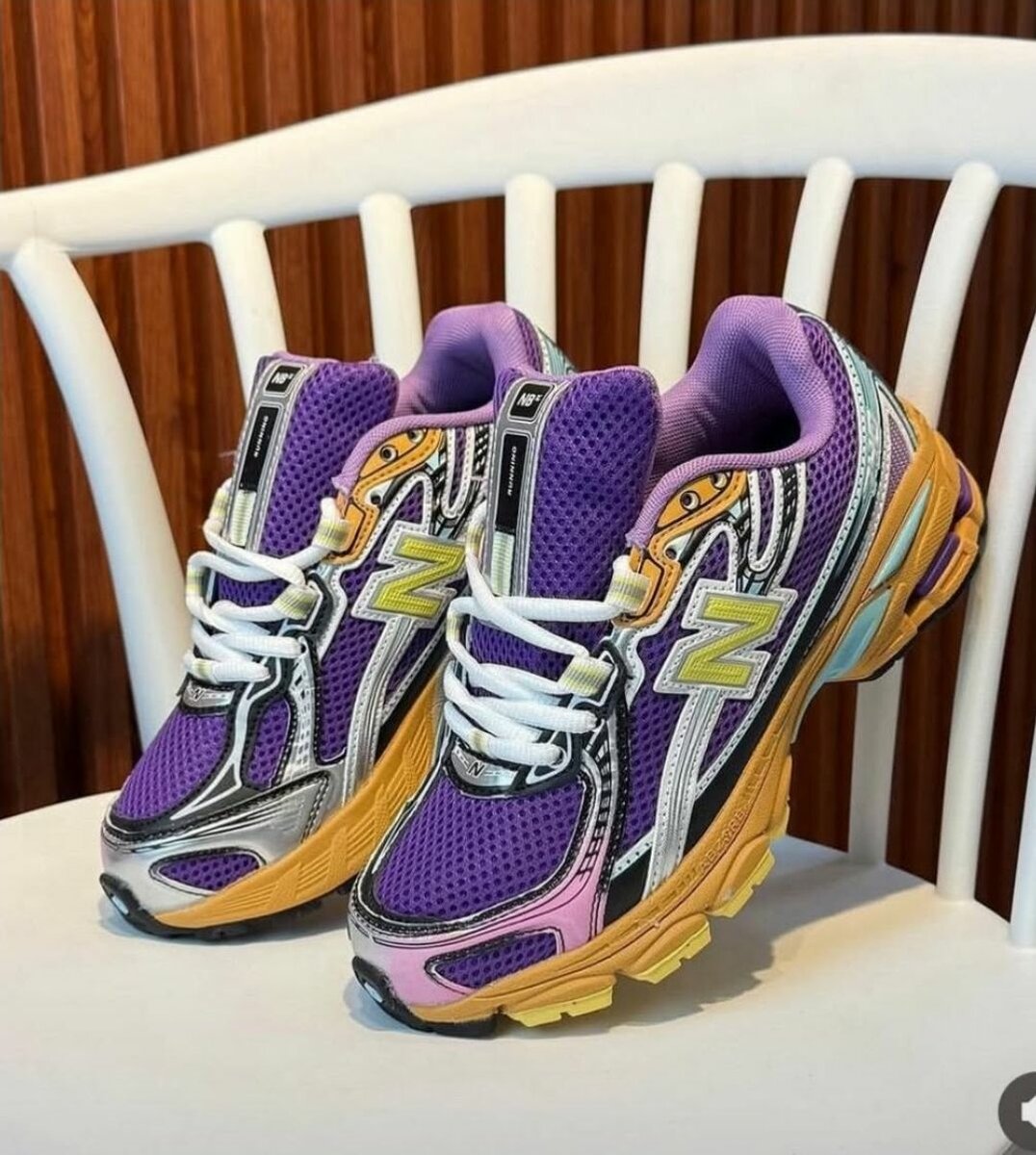 Sneakers multicolores tendance