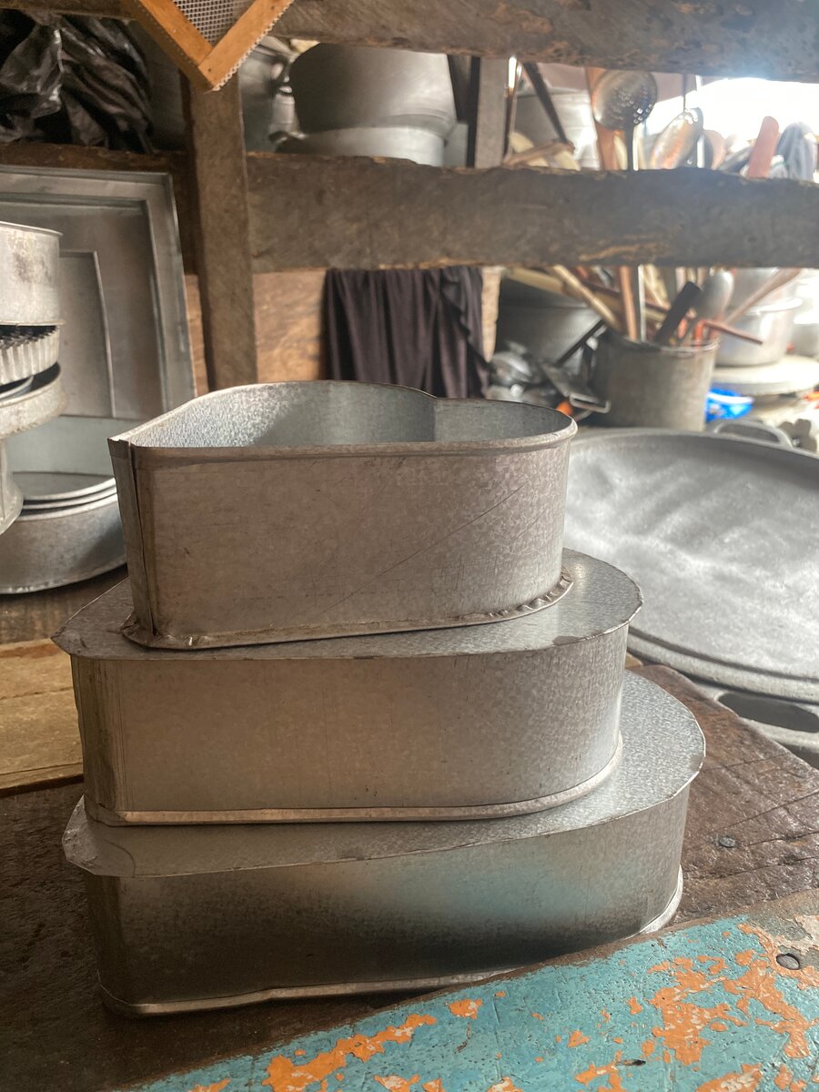 Moules à gâteau en forme de cœur