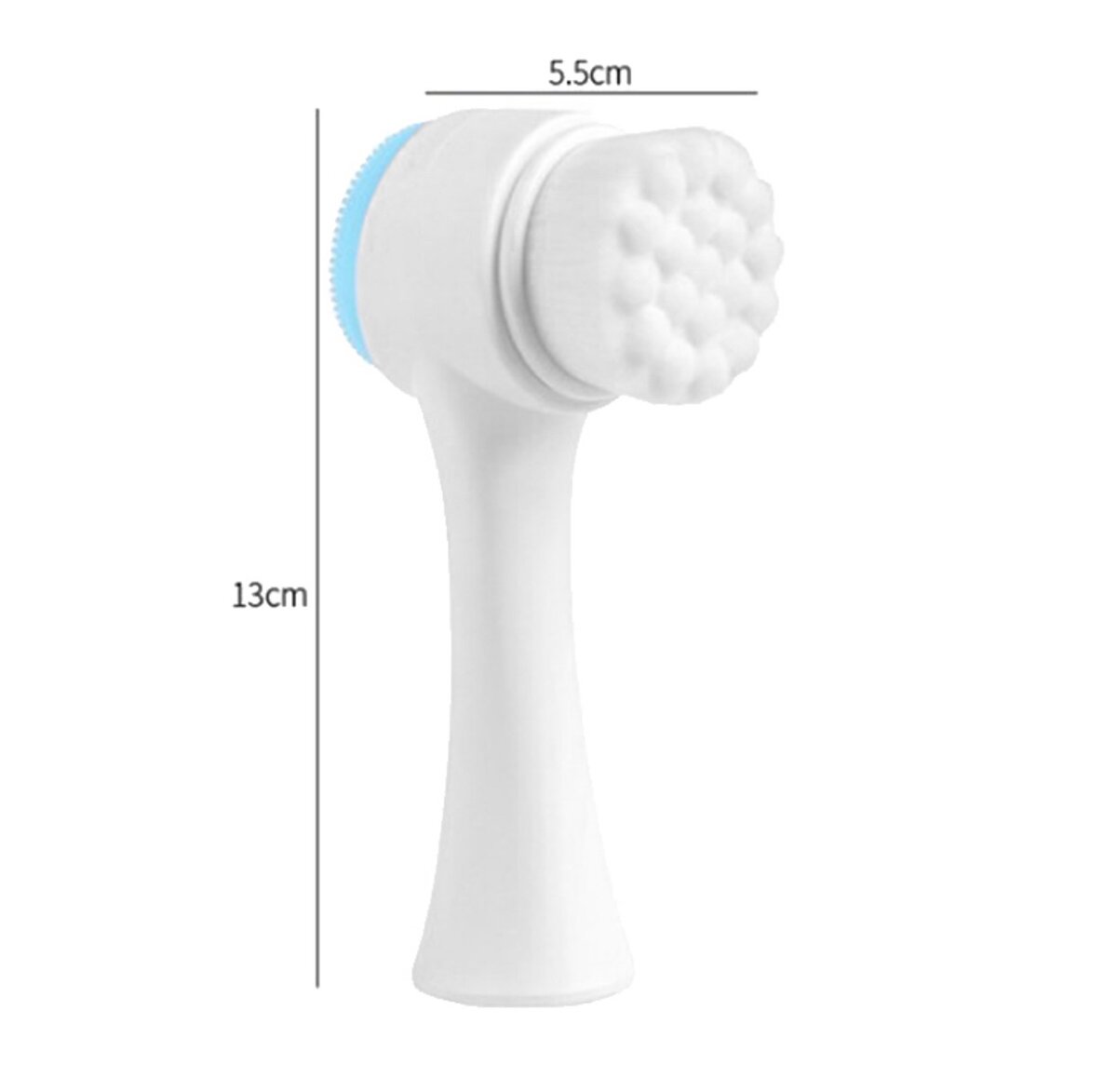 2-sided Silicone Facial cleanser Brush