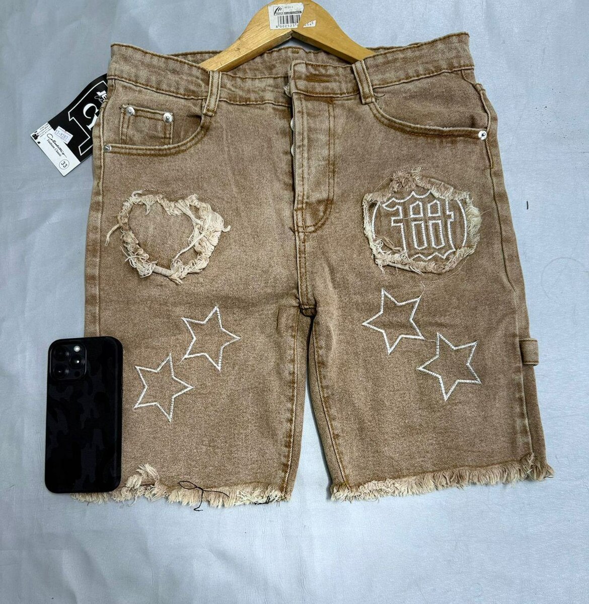 Shorts en jean décontractés