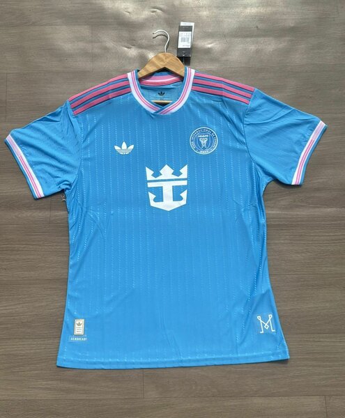 Maillot de Football Bleu Adidas